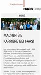 Mobile Screenshot of haas-karriere.com